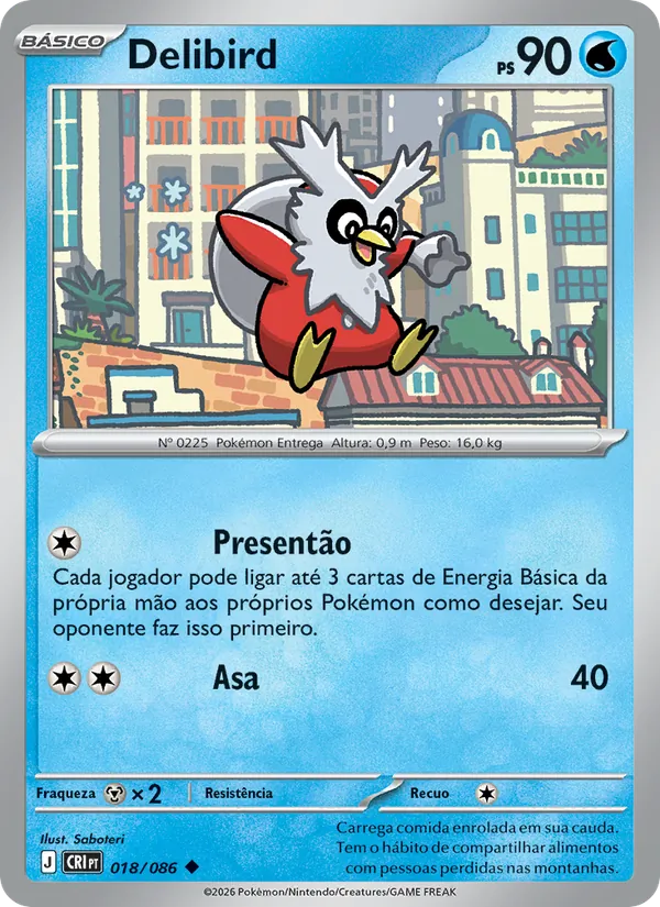 Delibird Caos Ascendente 018/86
