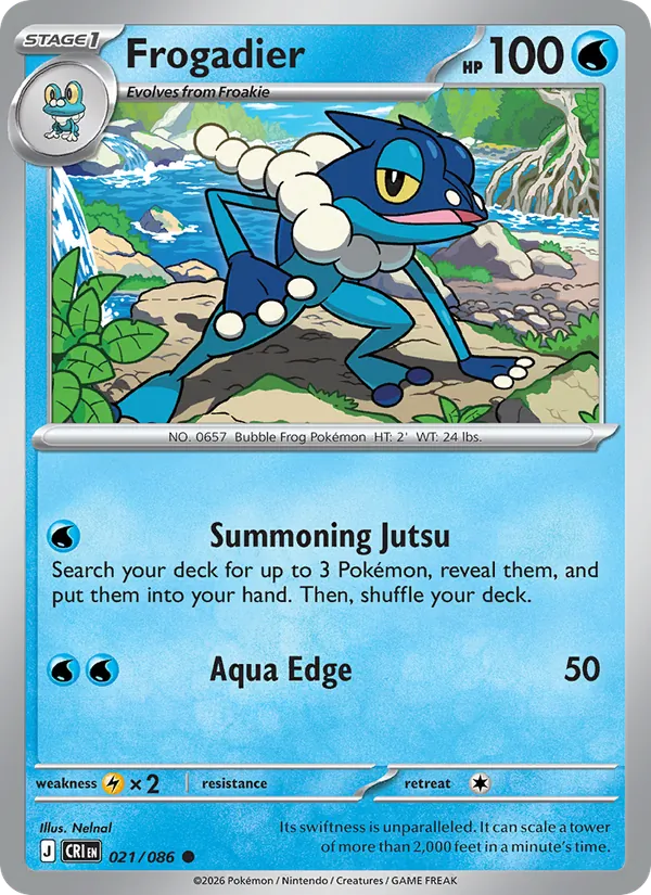 Frogadier Chaos Rising 021/86