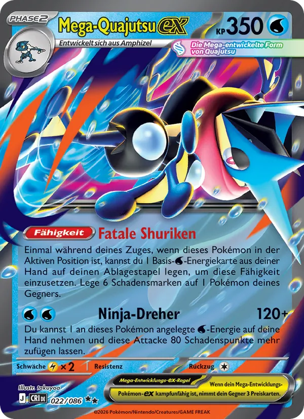 Mega-Quajutsu-ex Wachsendes Chaos 022/86