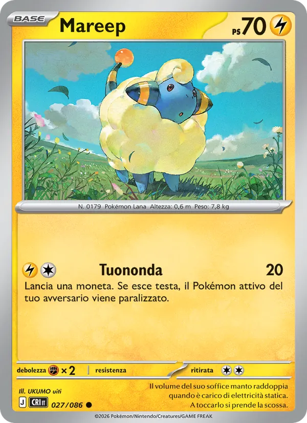 Mareep Caos Nascente 027/86
