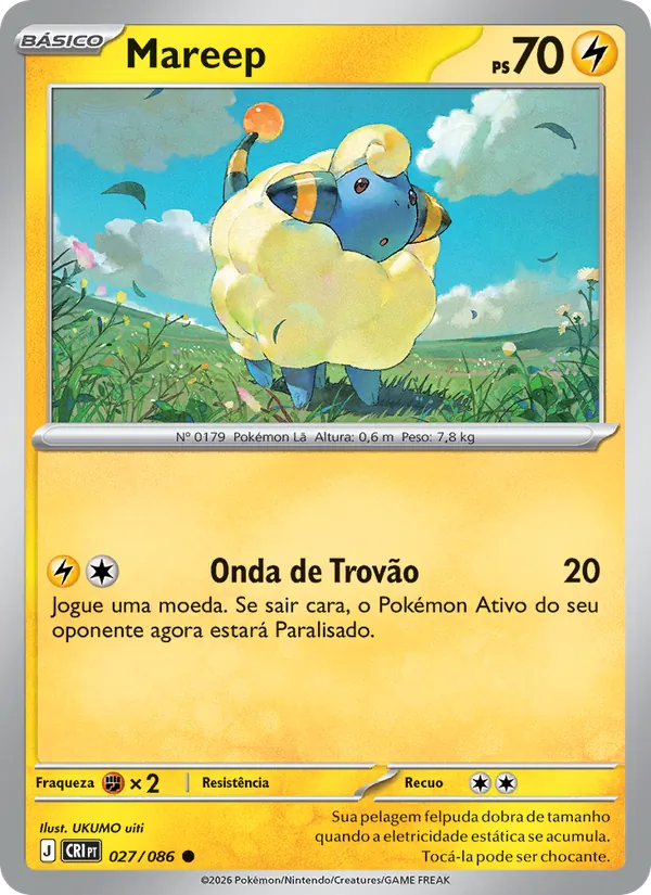 Mareep Caos Ascendente 027/86