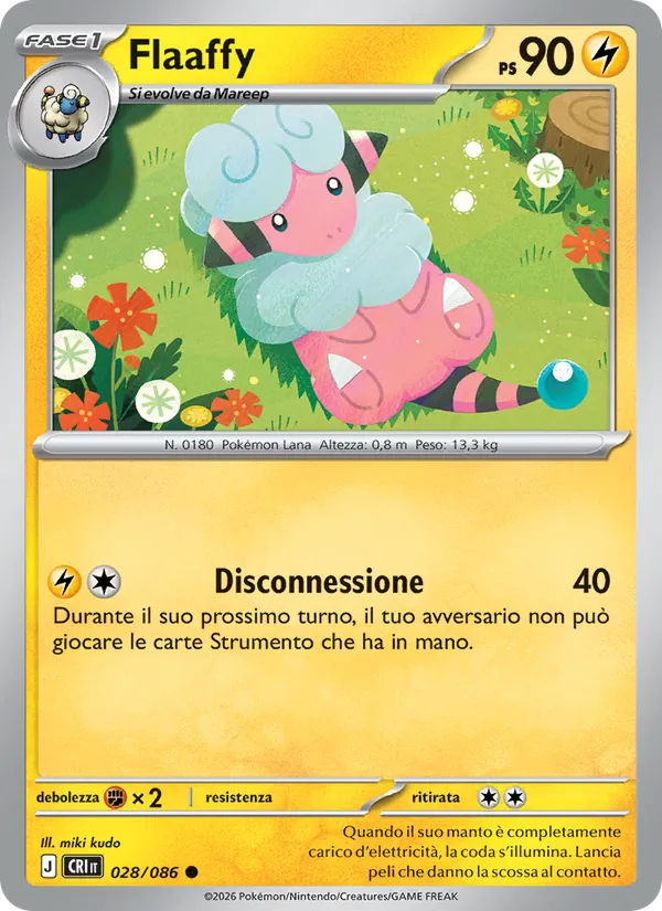 Flaaffy Caos Nascente 028/86