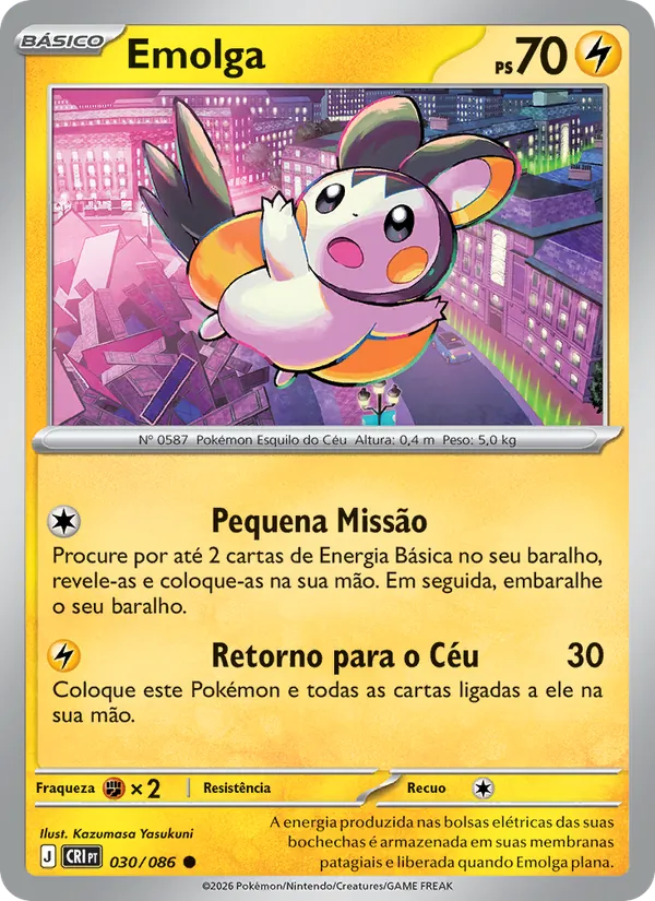 Emolga Caos Ascendente 030/86