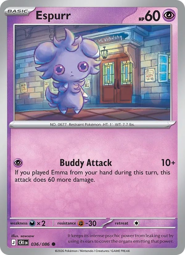 Espurr Chaos Rising 036/86