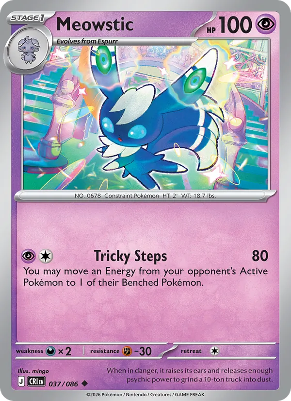 Meowstic Chaos Rising 037/86