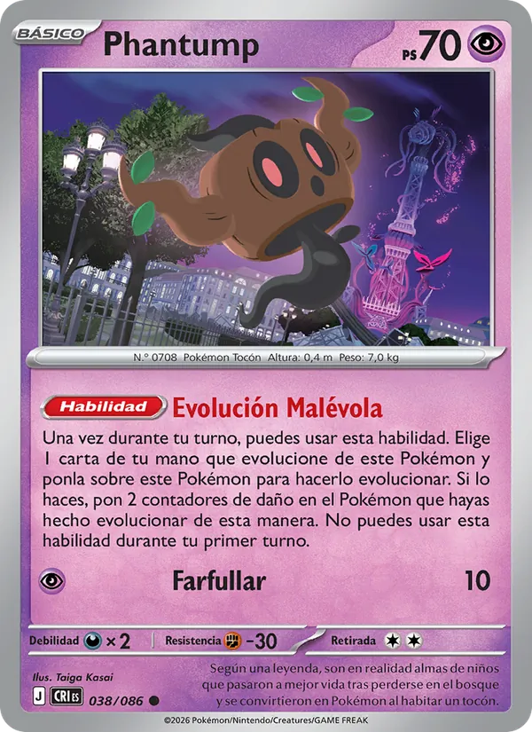 Phantump Caos Creciente 038/86