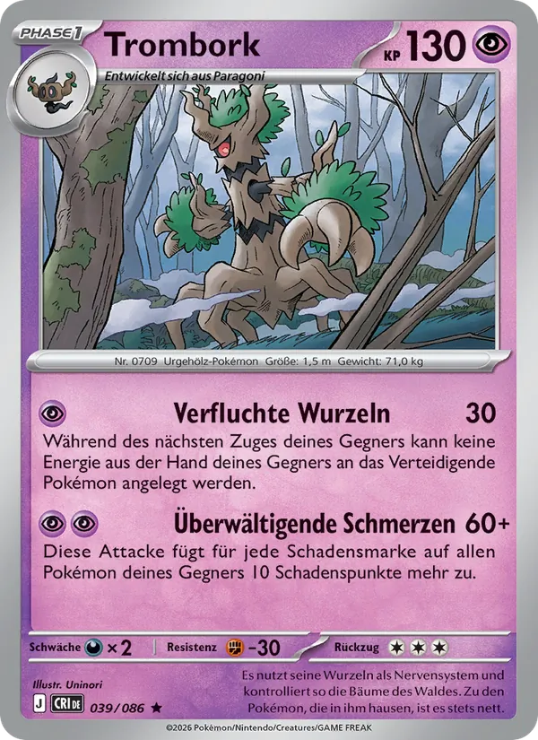 Trombork Wachsendes Chaos 039/86