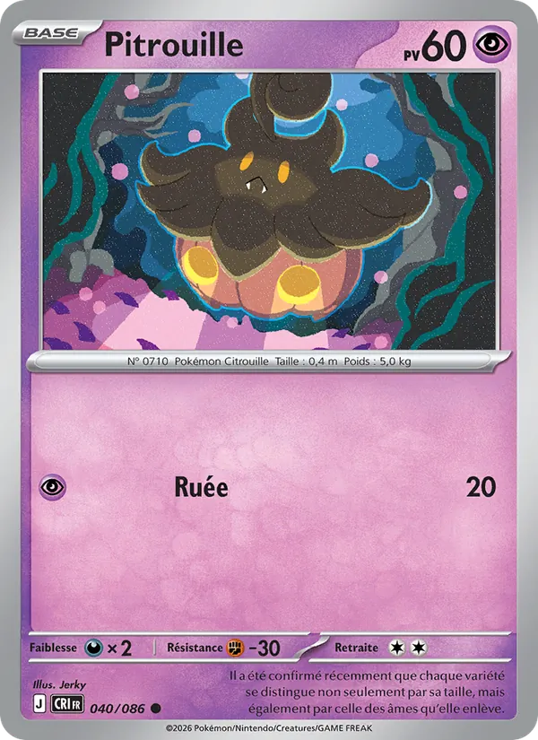 Pitrouille Chaos Ascendant 040/86