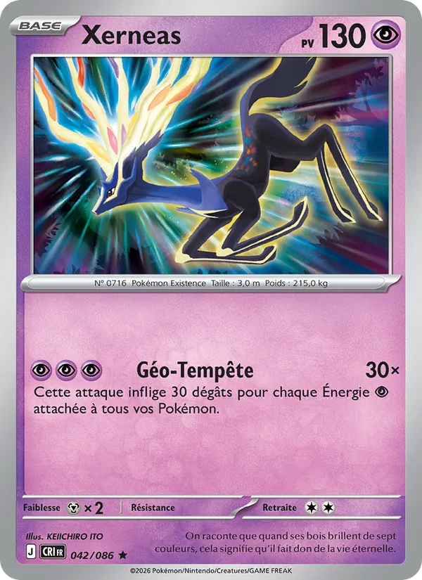 Xerneas Chaos Ascendant 042/86