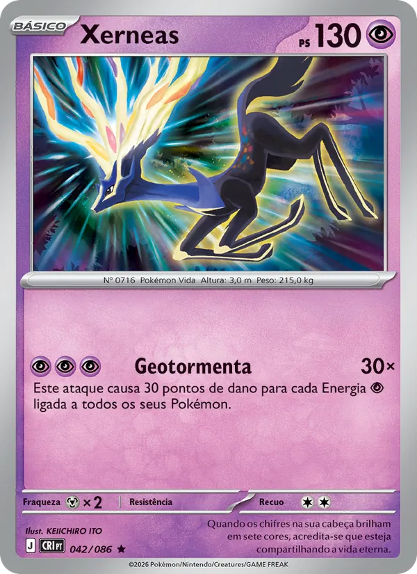 Xerneas Caos Ascendente 042/86