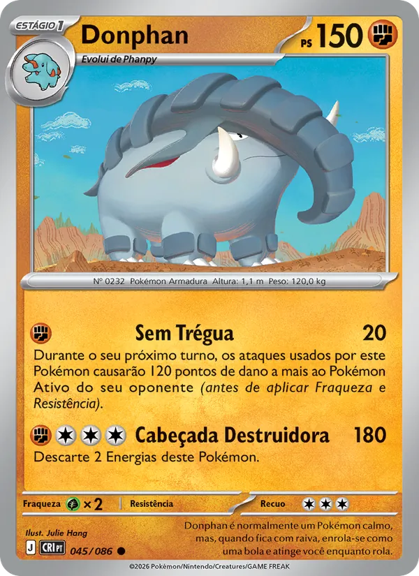 Donphan Caos Ascendente 045/86