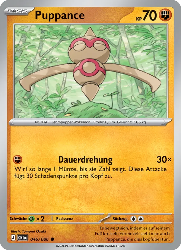 Puppance Wachsendes Chaos 046/86