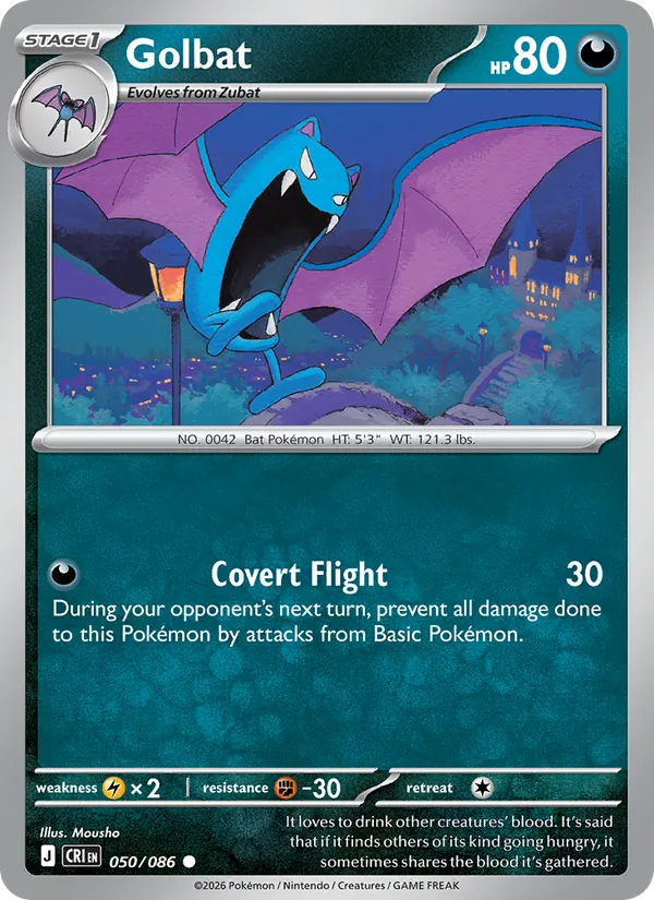 Golbat Chaos Rising 050/86