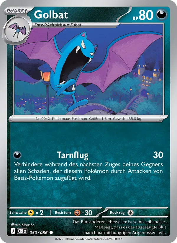 Golbat Wachsendes Chaos 050/86