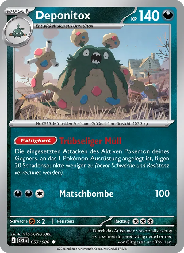 Deponitox Wachsendes Chaos 057/86