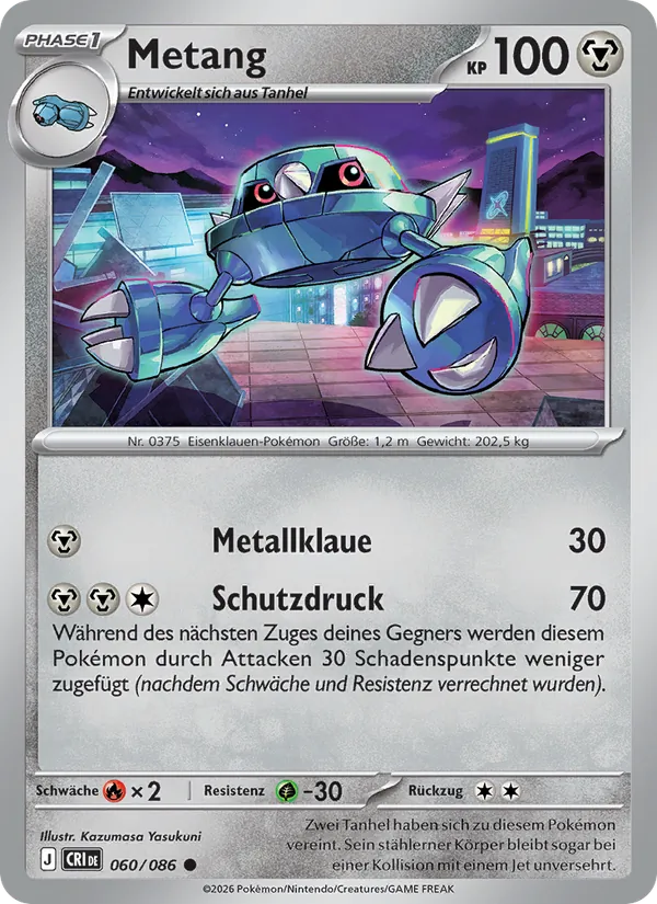 Metang Wachsendes Chaos 060/86