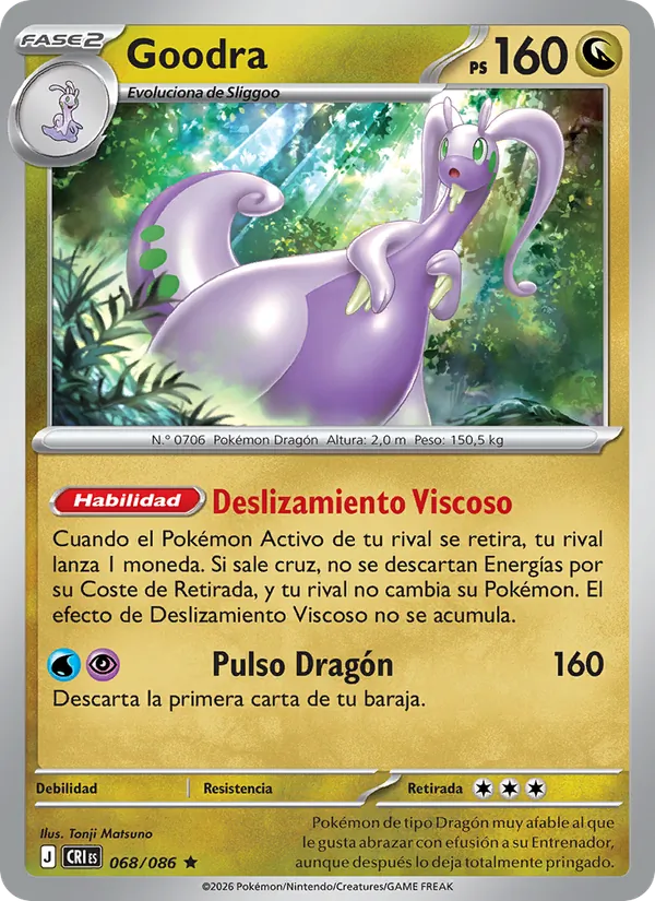 Goodra Caos Creciente 068/86