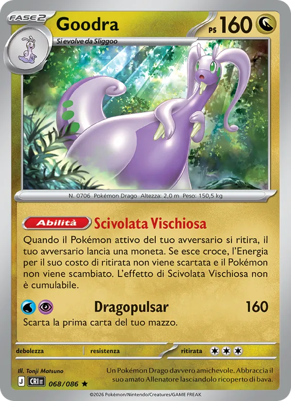 Goodra Caos Nascente 068/86