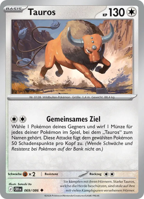 Tauros Wachsendes Chaos 069/86