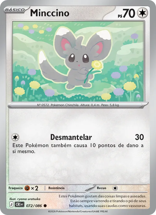 Minccino Caos Ascendente 072/86