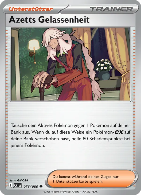 Azetts Gelassenheit Wachsendes Chaos 076/86