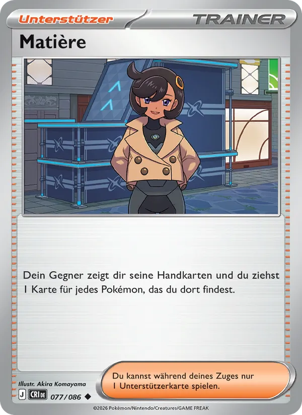 Matière Wachsendes Chaos 077/86