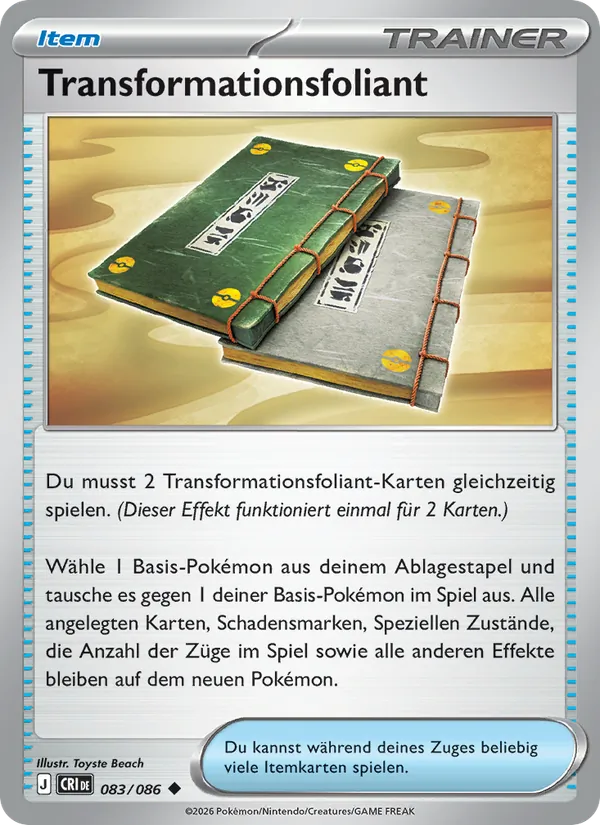 Transformationsfoliant Wachsendes Chaos 083/86