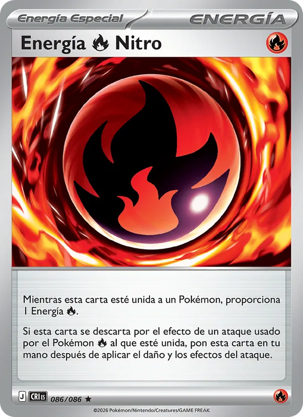 Energía Fire Nitro Caos Creciente 086/86