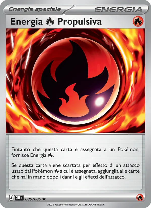 Energia Fire Propulsiva Caos Nascente 086/86