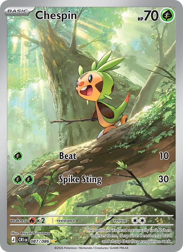 Chespin Chaos Rising 087/86