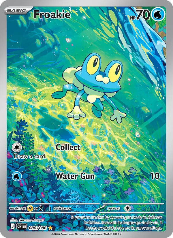 Froakie Chaos Rising 088/86