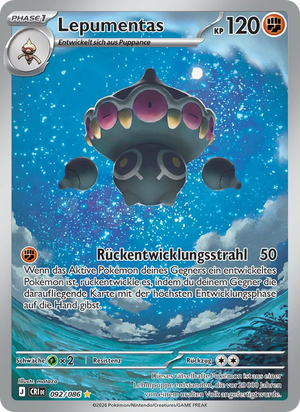 Lepumentas Wachsendes Chaos 092/86