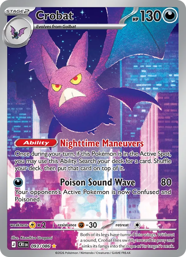 Crobat Chaos Rising 093/86