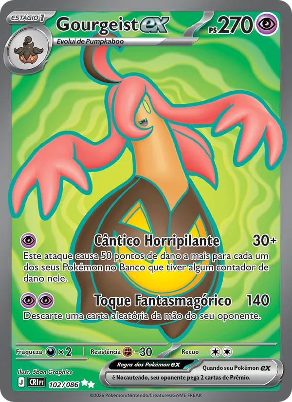 Gourgeist ex Caos Ascendente 102/86