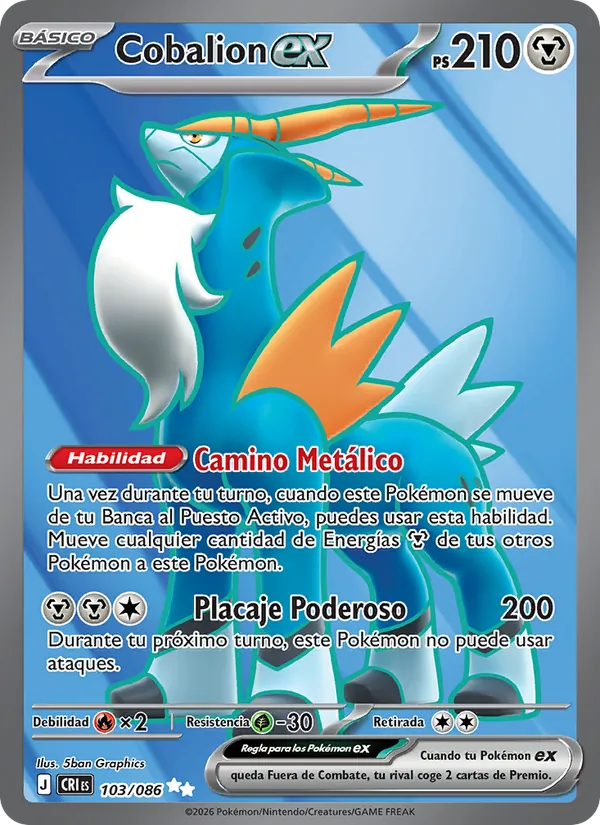 Cobalion ex Caos Creciente 103/86