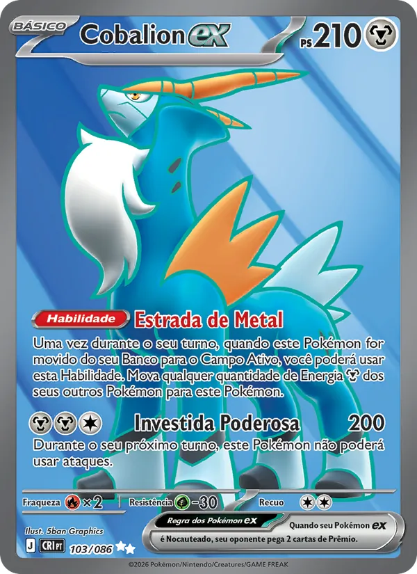 Cobalion ex Caos Ascendente 103/86
