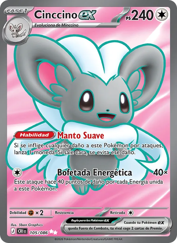 Cinccino ex Caos Creciente 105/86