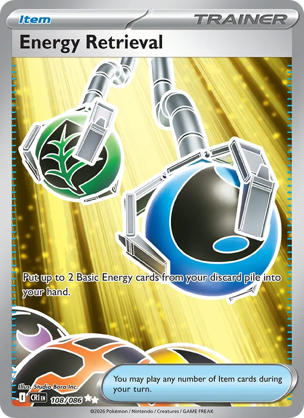 Energy Retrieval Chaos Rising 108/86