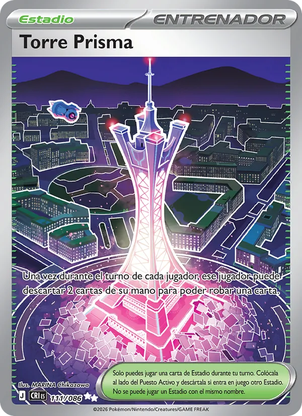 Torre Prisma Caos Creciente 111/86