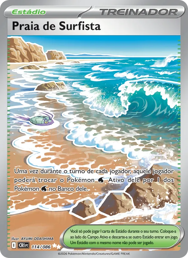 Praia de Surfista Caos Ascendente 114/86