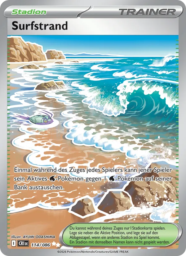Surfstrand Wachsendes Chaos 114/86