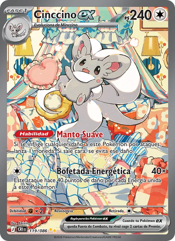 Cinccino ex Caos Creciente 119/86