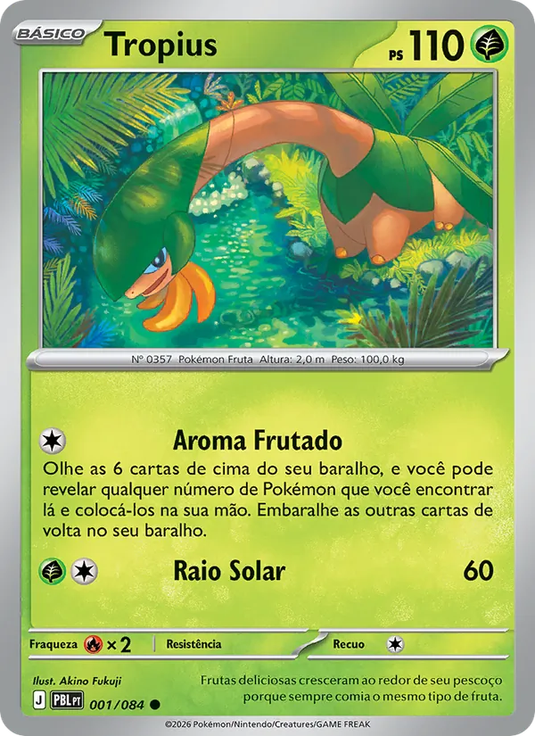 Tropius Escuridão Absoluta 001/84