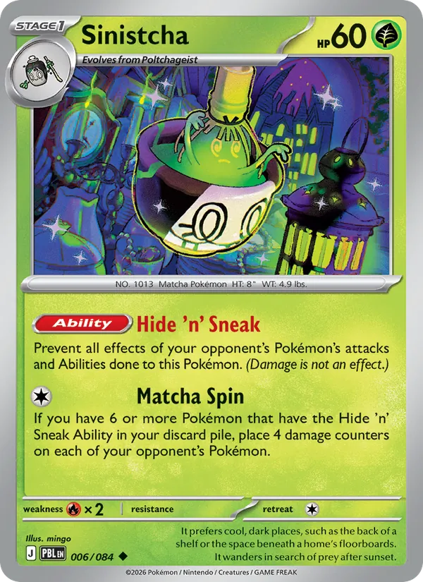 Sinistcha Pitch Black 006/84