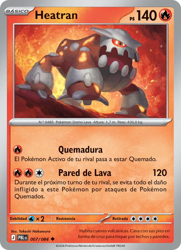 Heatran Oscuridad Absoluta 007/84