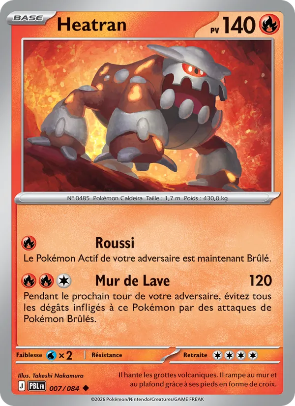 Heatran Nuit Noire 007/84