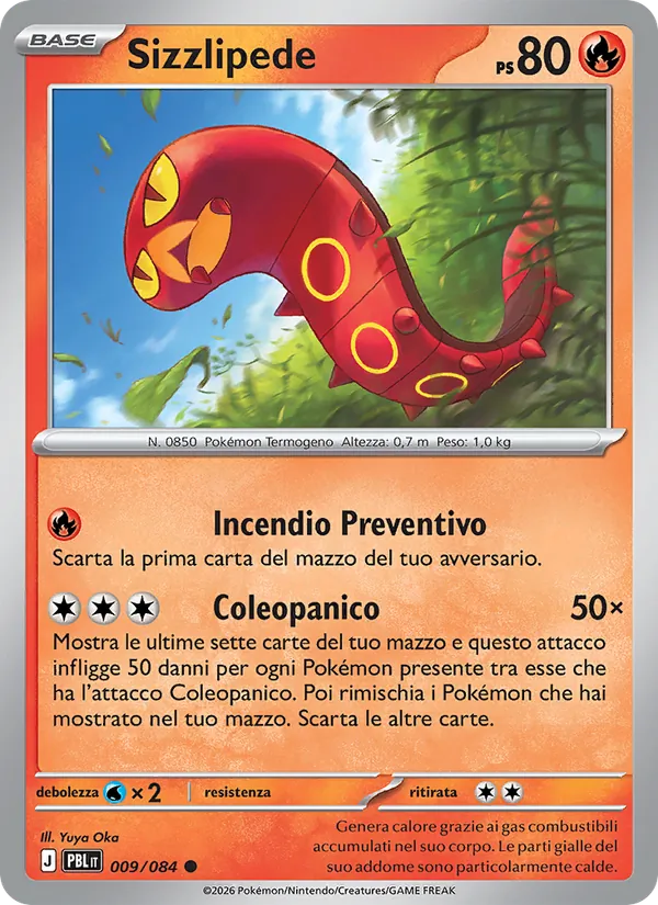 Sizzlipede Buio Pesto 009/84