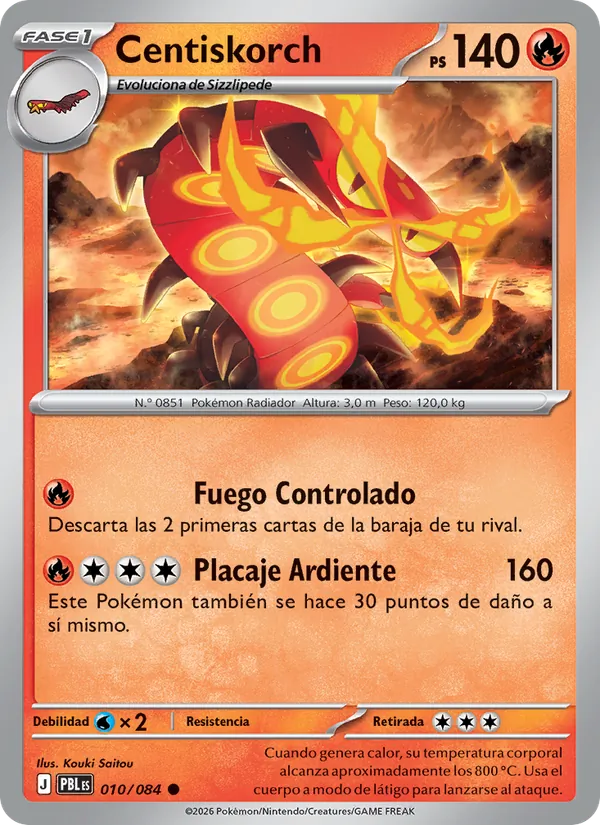 Centiskorch Oscuridad Absoluta 010/84