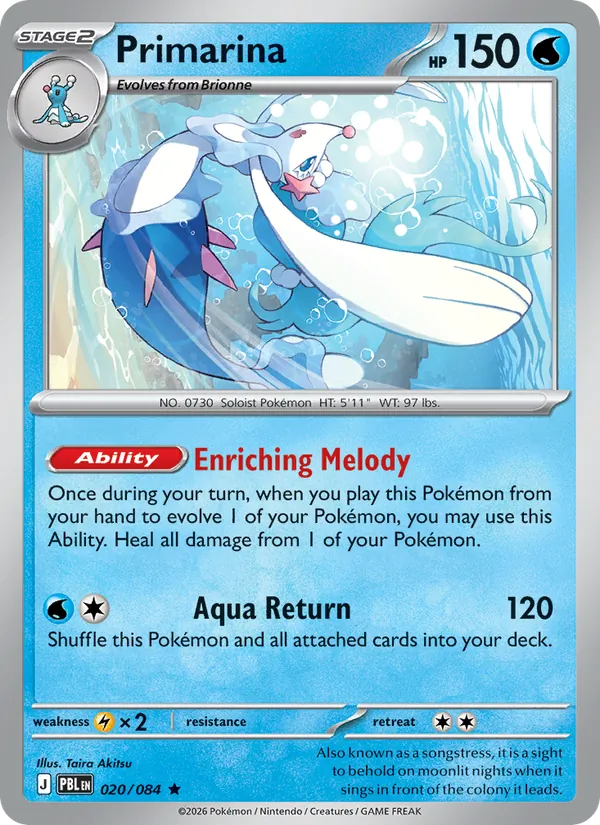 Primarina Pitch Black 020/84