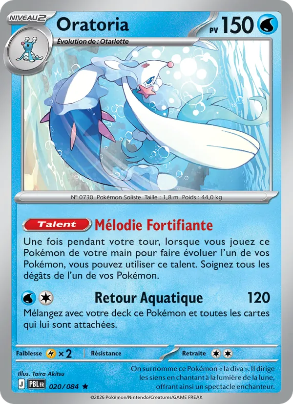 Oratoria Nuit Noire 020/84
